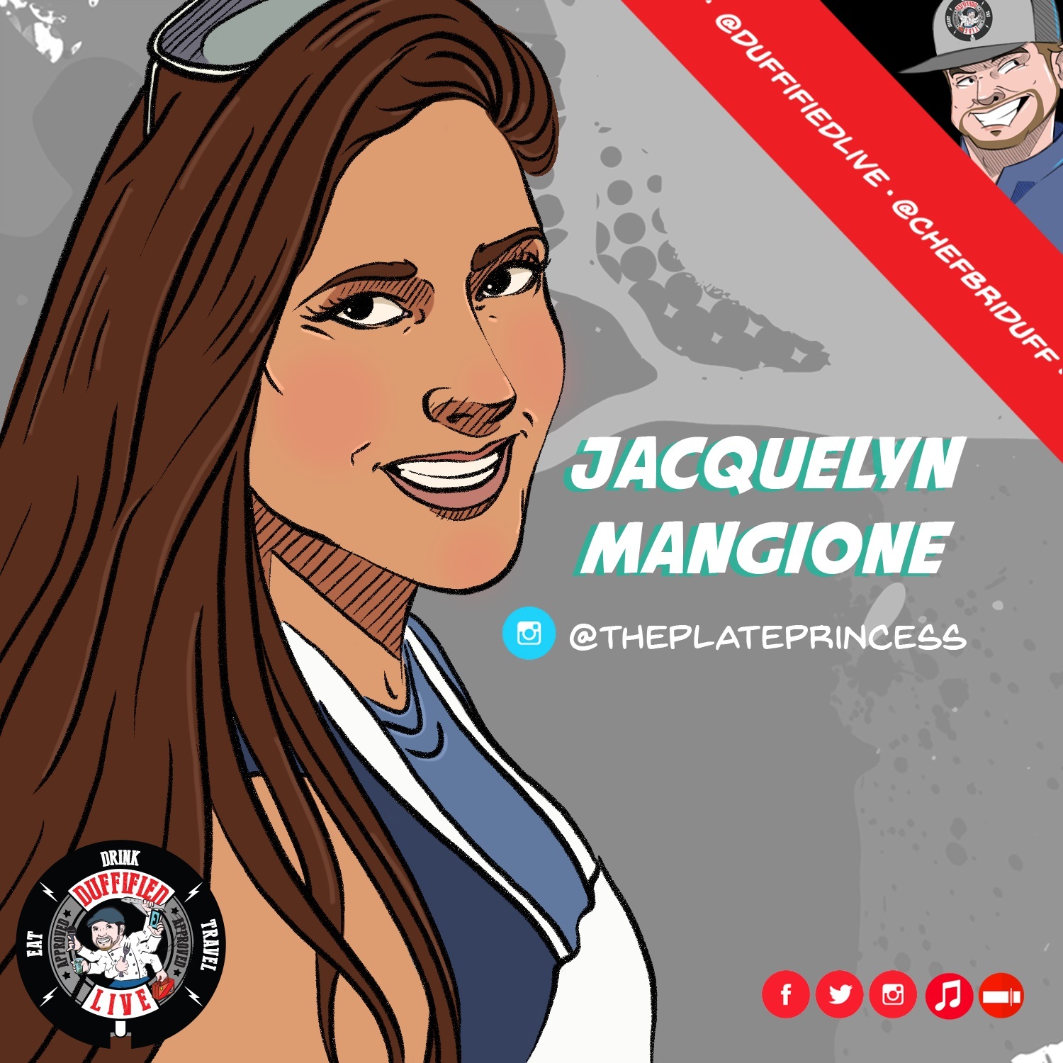 “The Plate Princess” Jacqueline Mangione